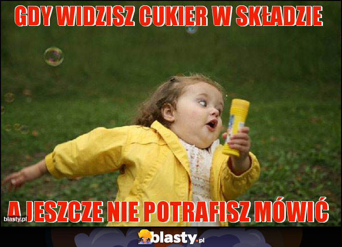 Gdy widzisz cukier w składzie