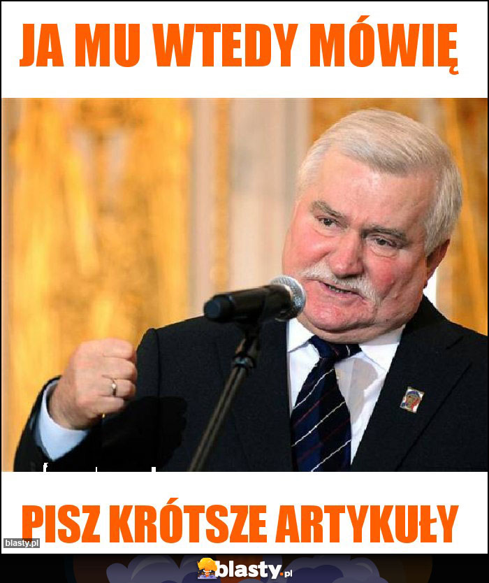 Ja mu wtedy mówię