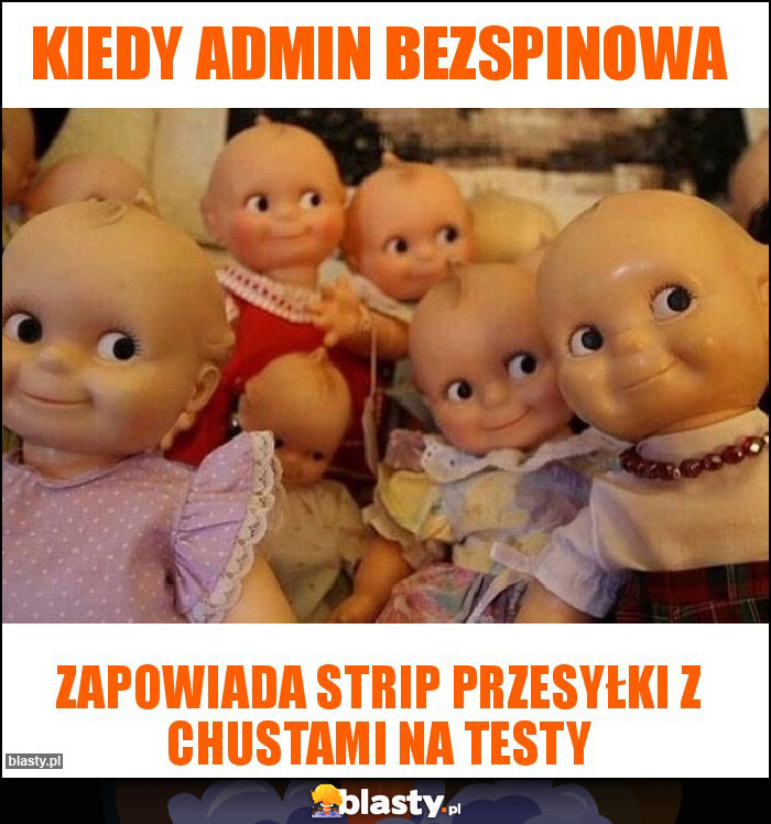 Kiedy admin Bezspinowa