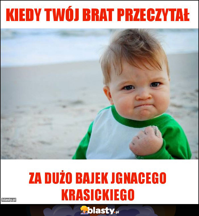 Kiedy twój brat przeczytał