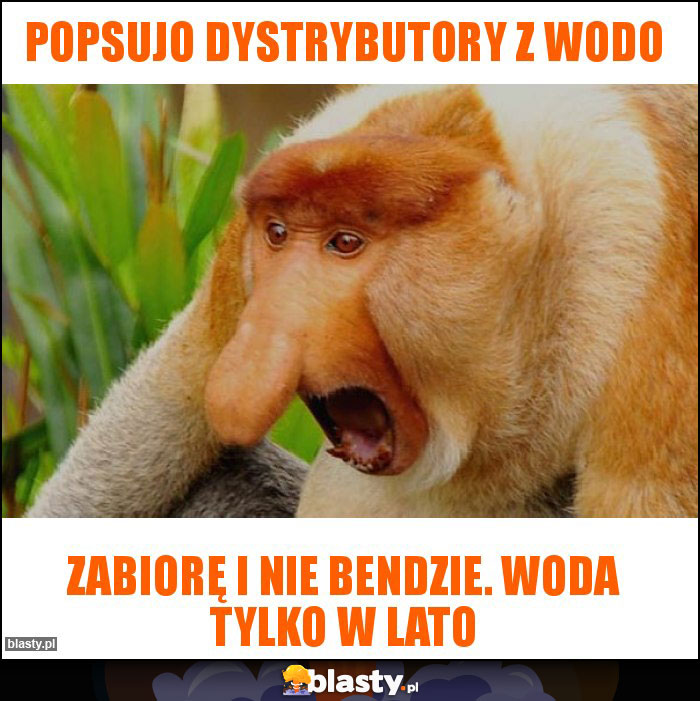 Popsujo dystrybutory z wodo