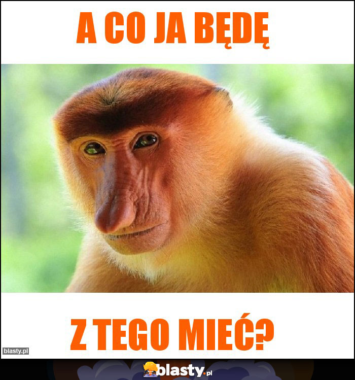 A CO JA BĘDĘ