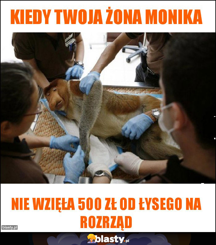 Kiedy twoja żona monika