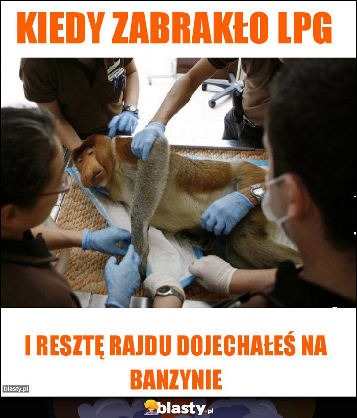 Kiedy zabrakło lpg