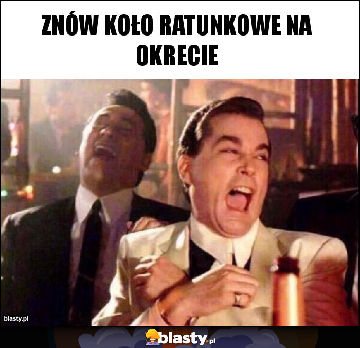 Znów koło ratunkowe na okrecie