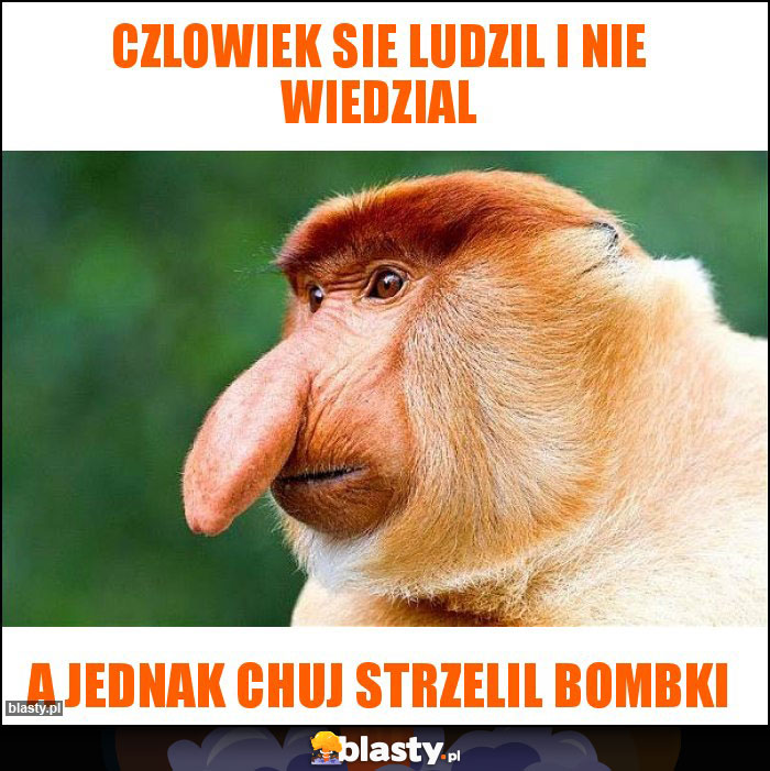 czlowiek sie ludzil i nie wiedzial