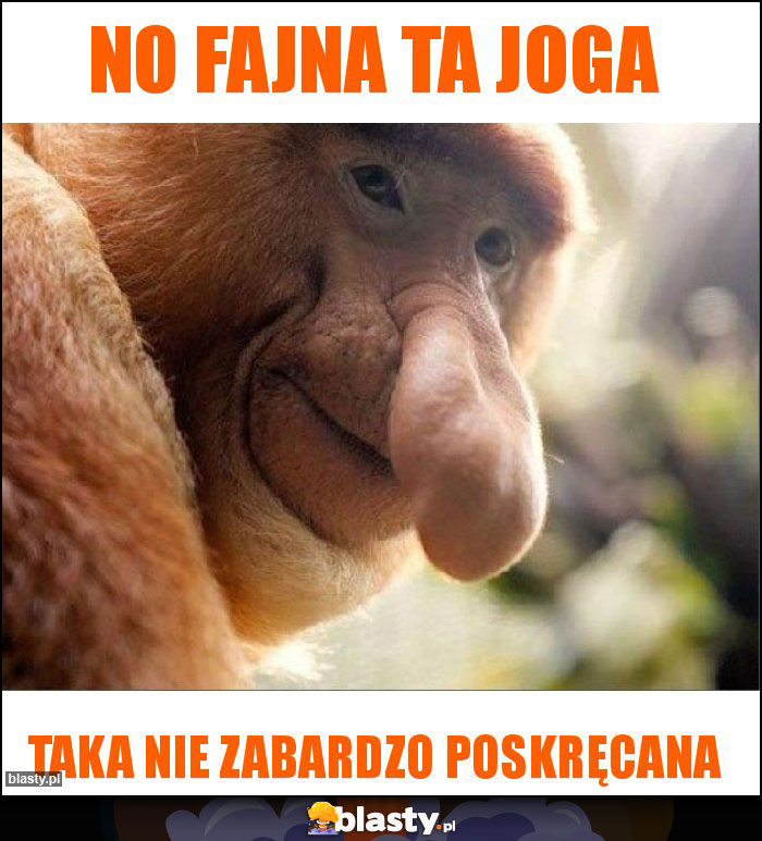 No fajna ta joga