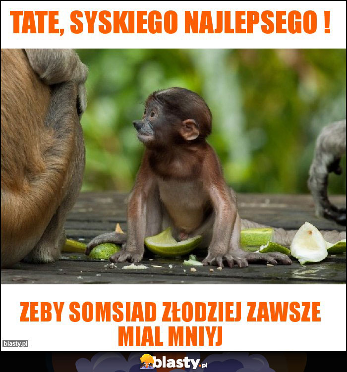 Tate, syskiego najlepsego !