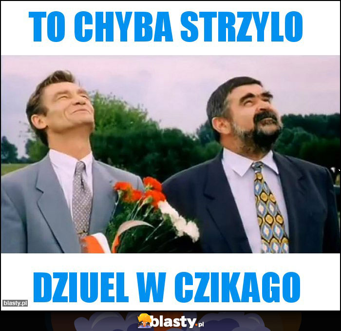 To chyba strzylo