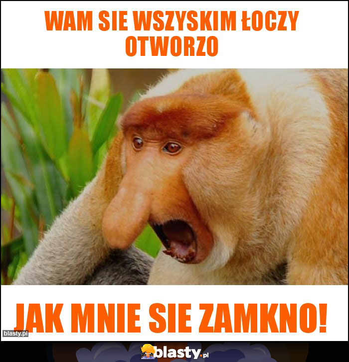 Wam sie wszyskim łoczy otworzo