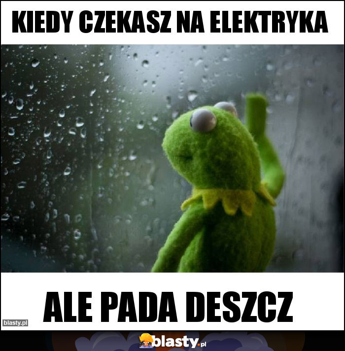 Kiedy czekasz na elektryka