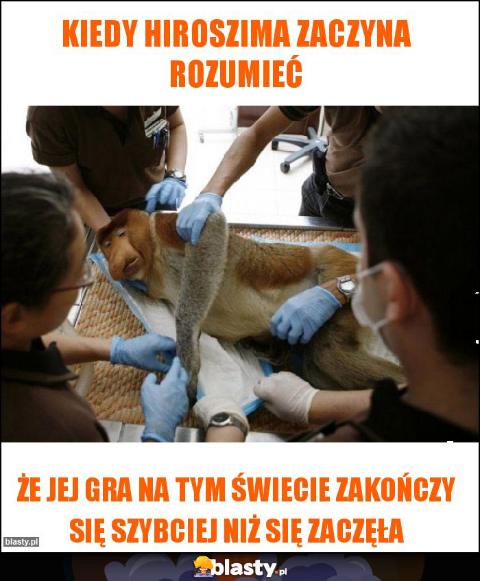 KIEDY HIROSZIMA ZACZYNA ROZUMIEĆ