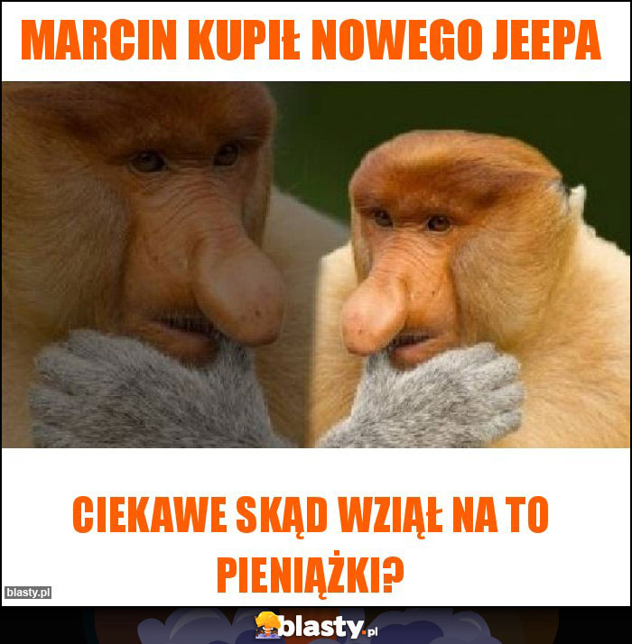 Marcin kupił nowego jeepa