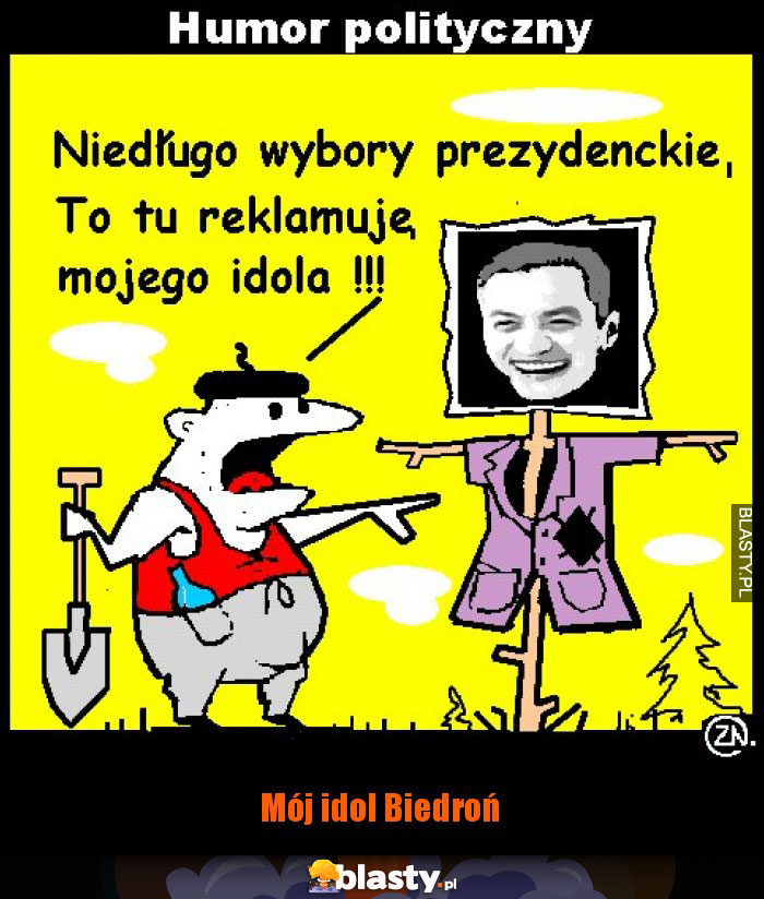 Mój idol Biedroń