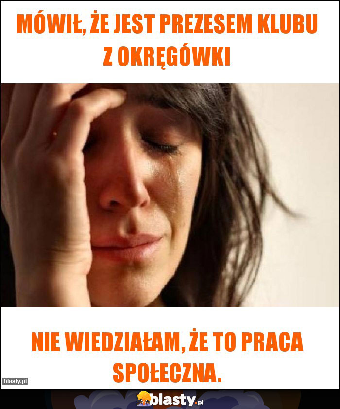 Mówił, że jest prezesem klubu z okręgówki