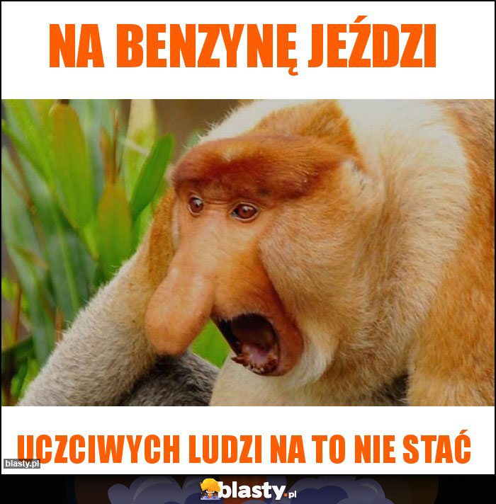 Na benzynę jeździ