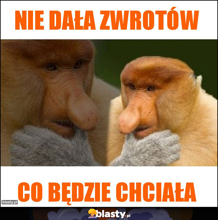 Nie dała zwrotów