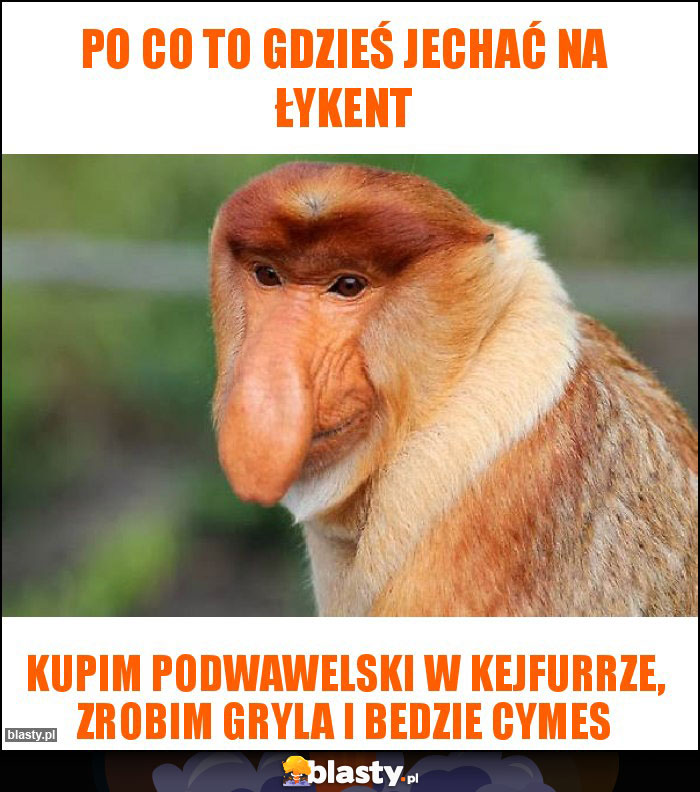 PO CO TO GDZIEŚ JECHAĆ NA ŁYKENT