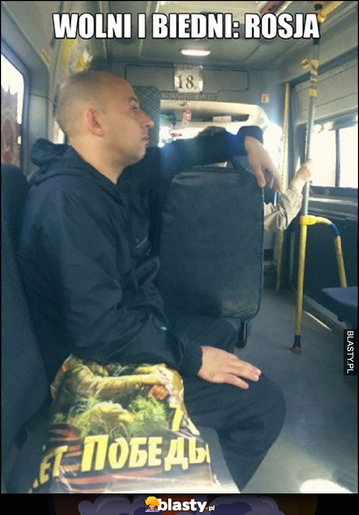 Wolni i biedni: Rosja, Vin Diesel  w autobusie