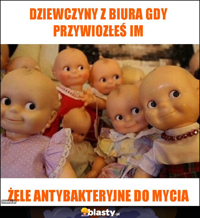 Dziewczyny z biura gdy przywiozłeś im