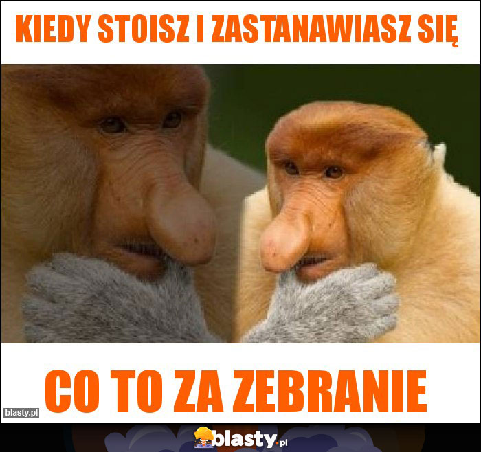 KIEDY STOISZ I ZASTANAWIASZ SIĘ