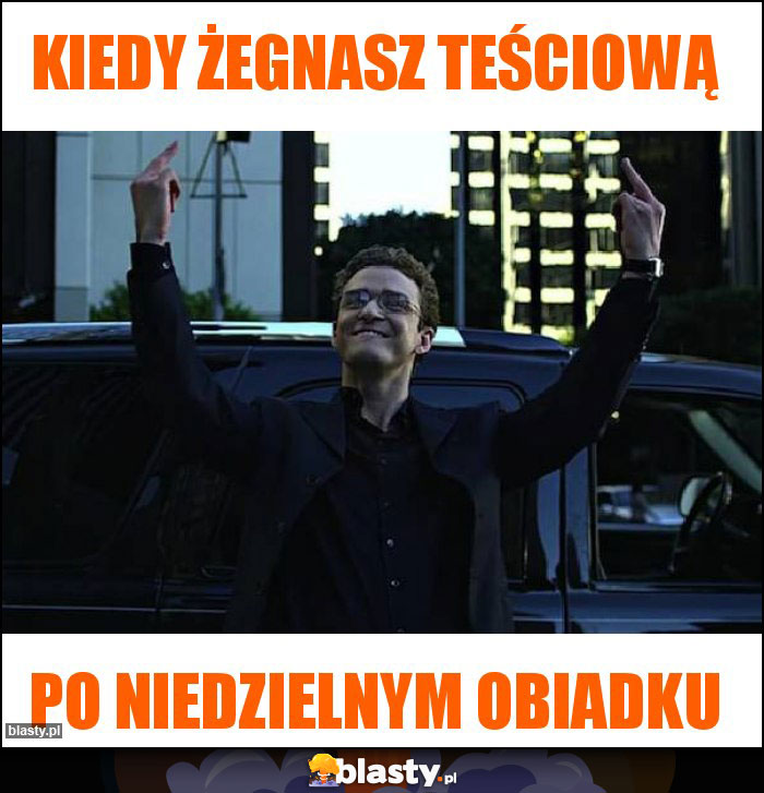 Kiedy żegnasz teściową