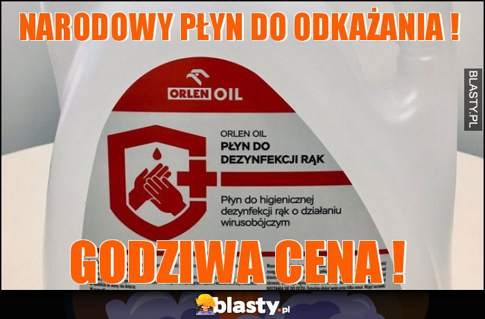 Narodowy Płyn Do Odkażania !