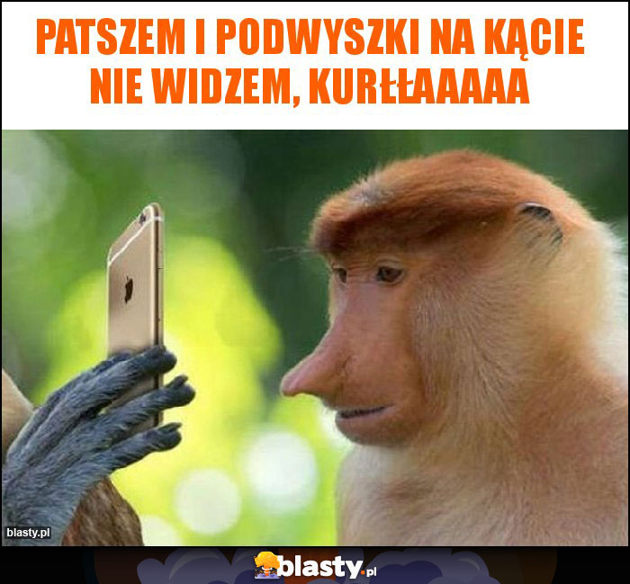 PatSZem i podwySZki na kĄcie nie widzem, kurłłaaaaa