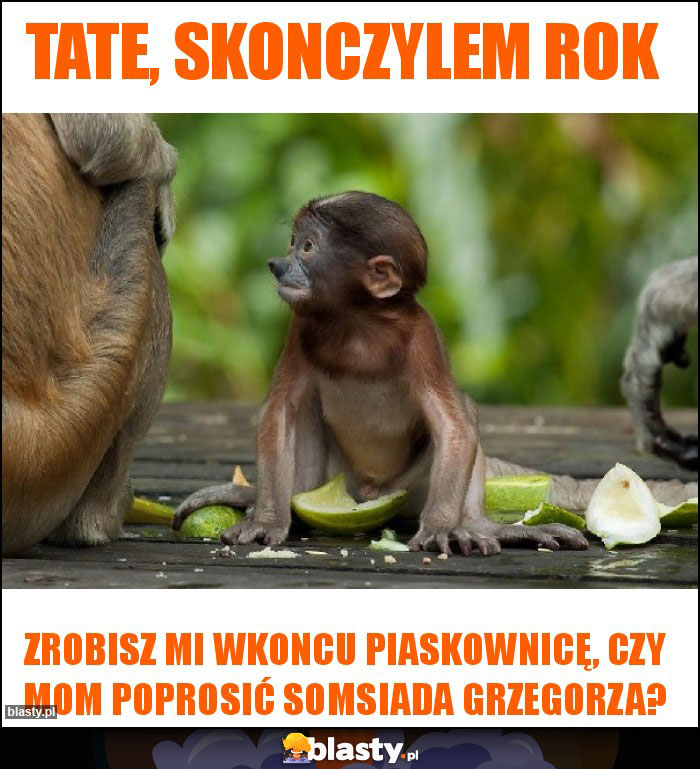 Tate, skonczylem rok