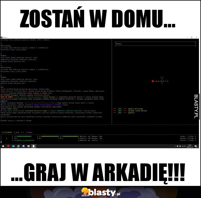 ZOSTAŃ w domu...