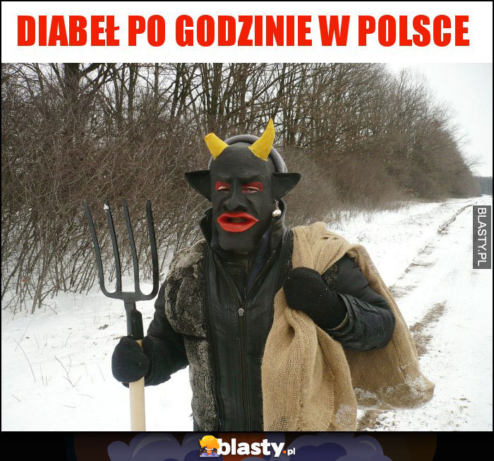 Diabeł po godzinie w Polsce