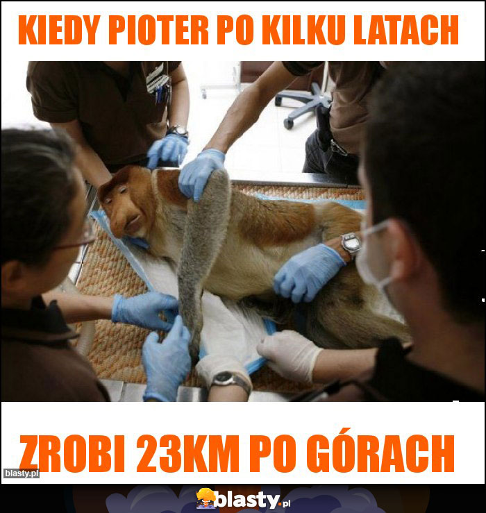 Kiedy Pioter po kilku latach