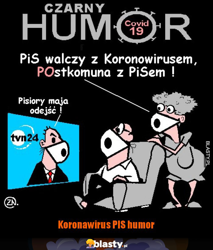 Koronawirus PIS humor