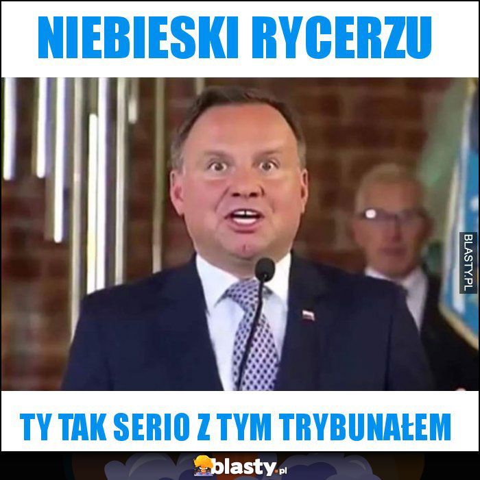 Niebieski rycerzu