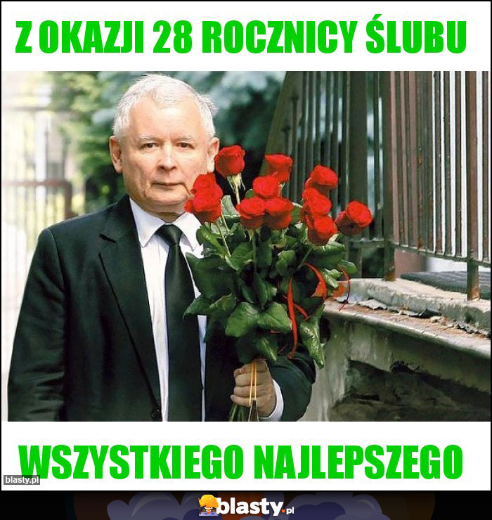 Z okazji 28 rocznicy ślubu