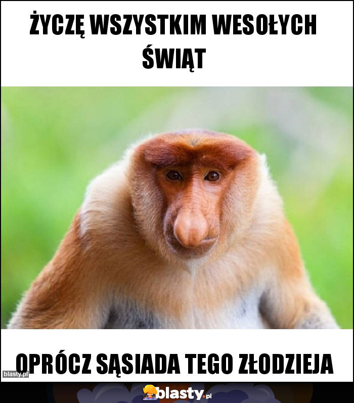 Życzę wszystkim wesołych świąt