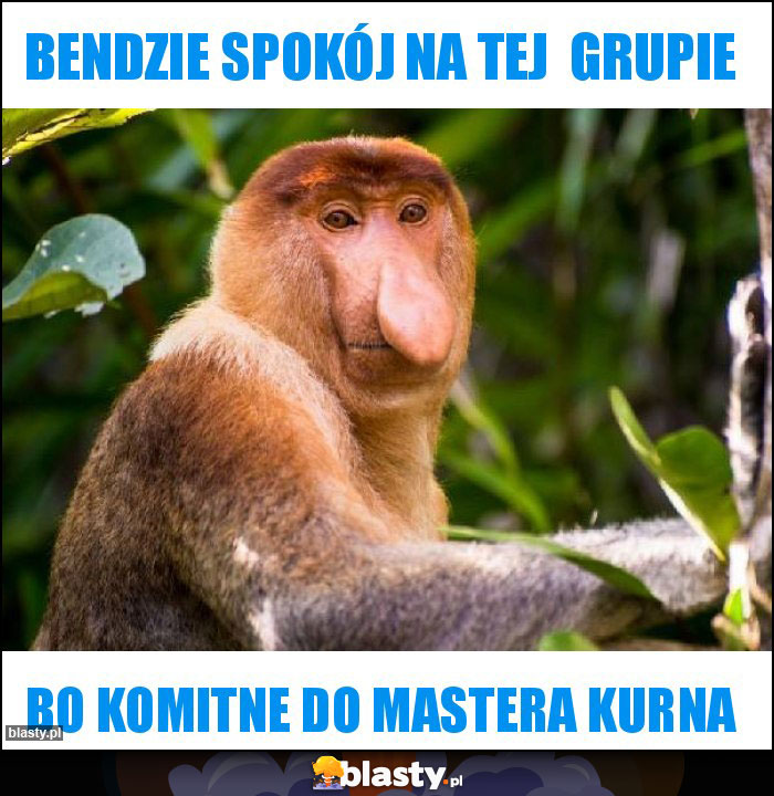 Bendzie spokój na tej  grupie