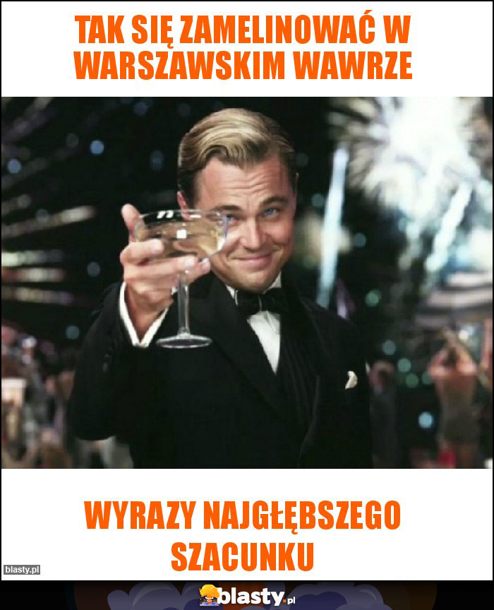 Tak się zamelinować w warszawskim wawrze