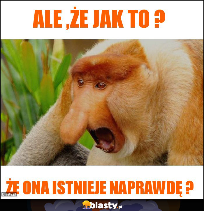 Ale ,że jak to ?