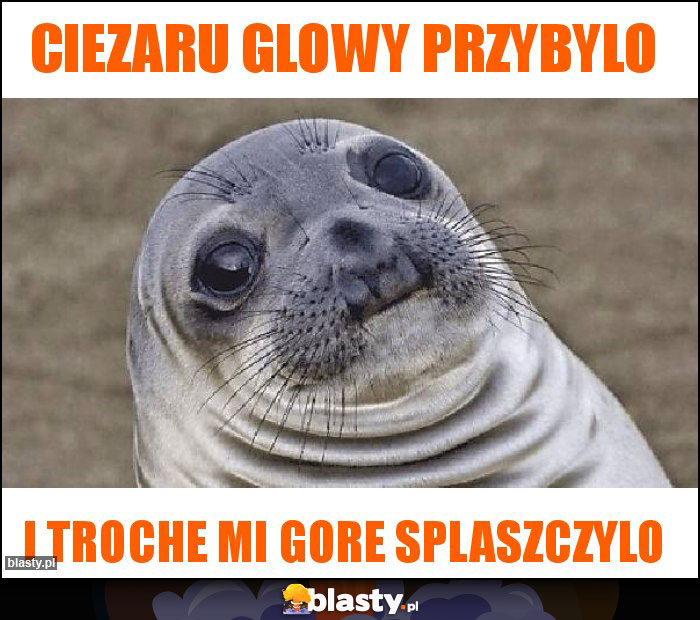 Ciezaru glowy przybylo