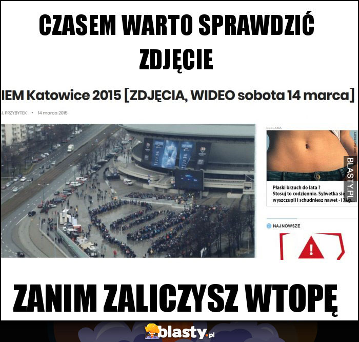 Czasem warto sprawdzić zdjęcie