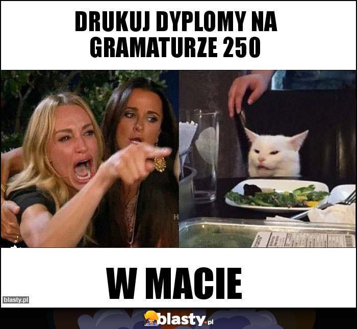 drukuj dyplomy na gramaturze 250