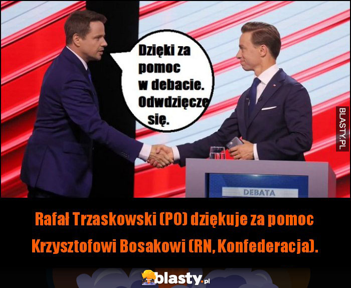 Dzięki za pomoc w debacie