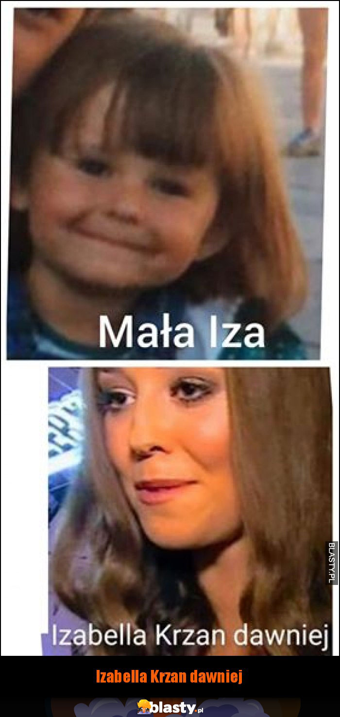 Izabella Krzan kiedyś...