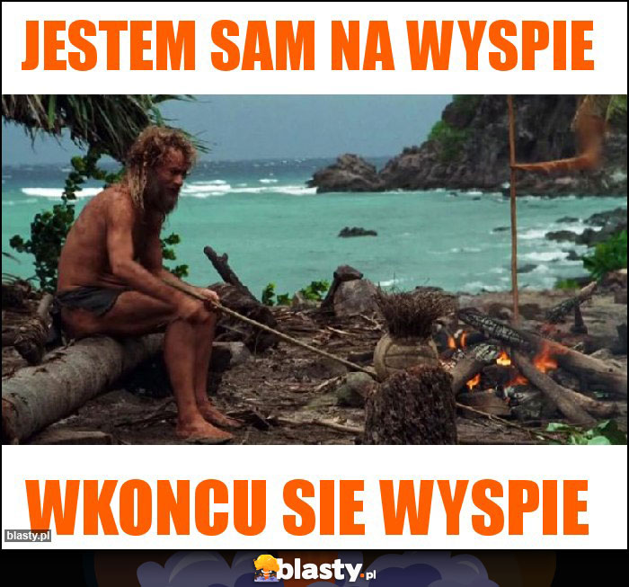 Jestem sam na wyspie