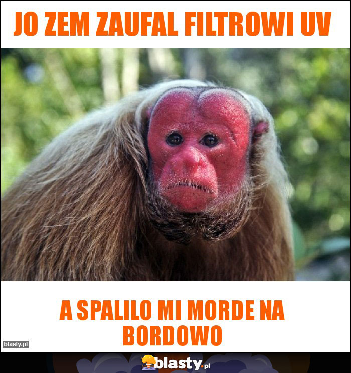 Jo zem zaufal filtrowi uv