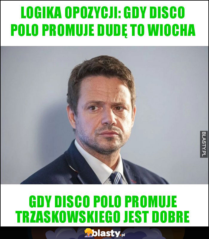 Logika opozycji: Gdy disco polo promuje Dudę to wiocha