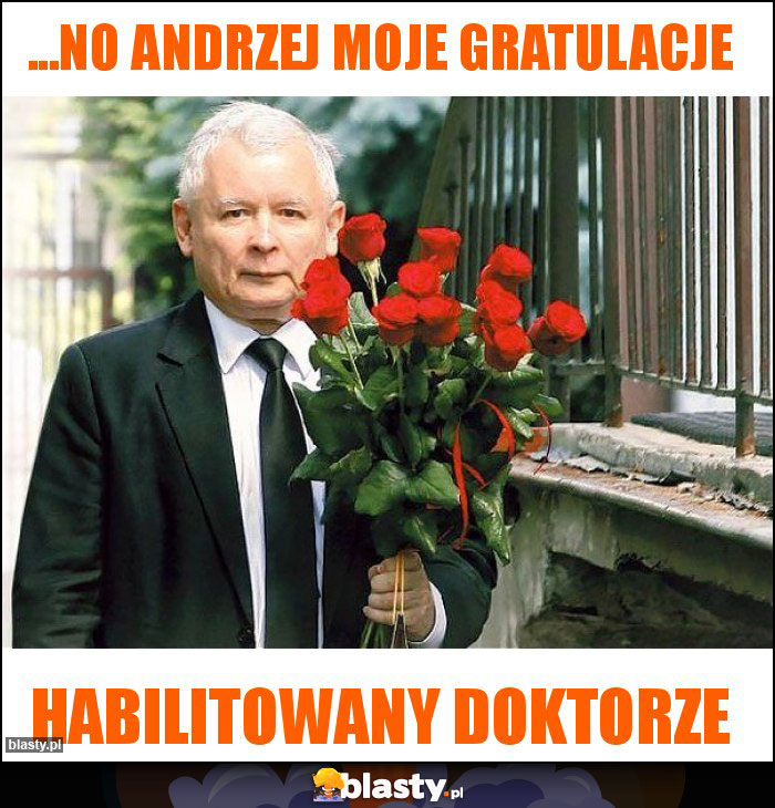 ...no Andrzej moje gratulacje