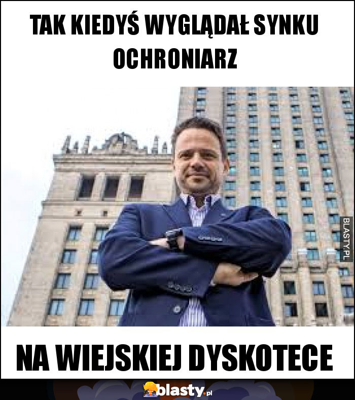 Tak kiedyś wyglądał synku ochroniarz