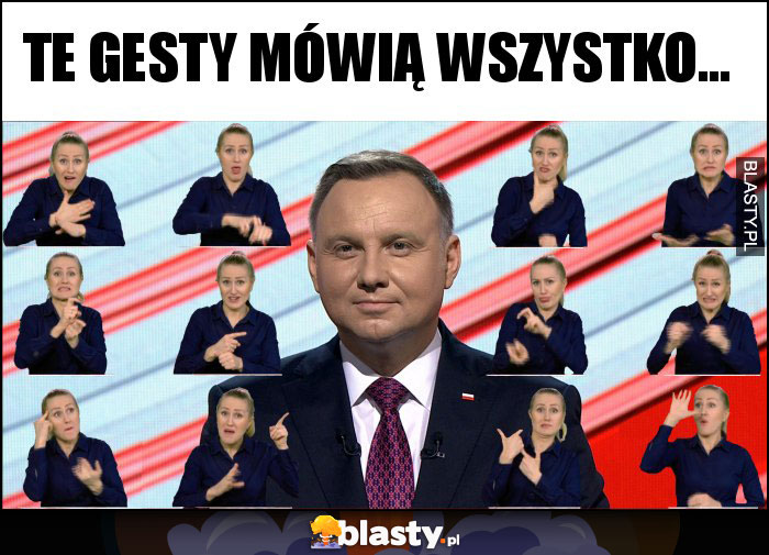 Te gesty mówią wszystko...